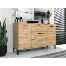 Kumode ar atvilknēm un durvīm NEVIO 12